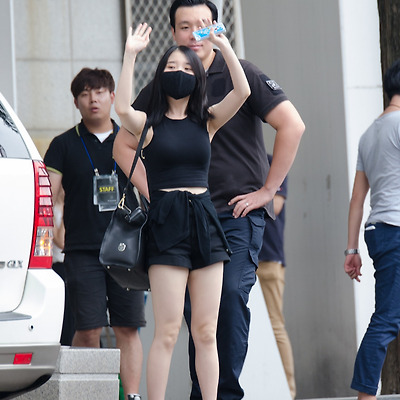 140824 아이유 섬데이 콘서트 출근 by 미스터신iu