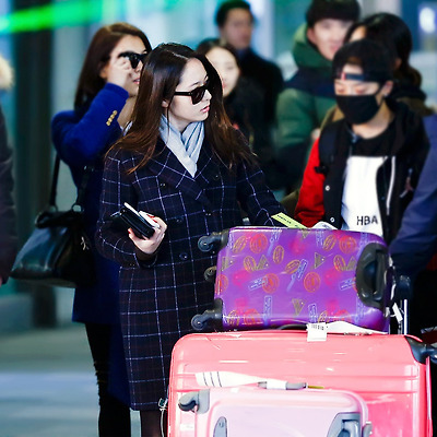 140101 크리스탈 인천공항 입국
