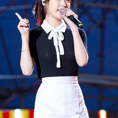 170728 보령 머드축제 축하공연 아이유 직찍 첫번째