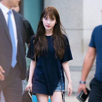 [160828] 인천공항 입국 아이유 직찍 by 달빛마차