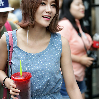 [PHOTO] 140718 뮤직뱅크 출근길 - AOA by Girls Grapher