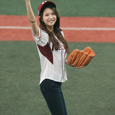 140402 목동구장 넥센히어로즈 시구 피에스타(FIESTAR) 재이 직찍