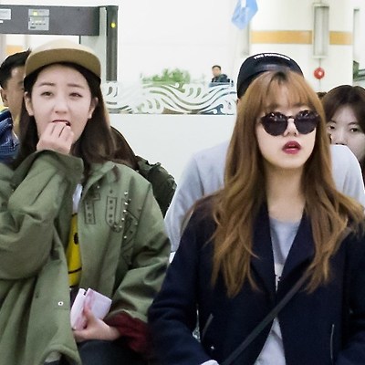 [15.11.02] 김포공항 에이핑크 보미,남주,하영 입국길 직찍 by NaDia