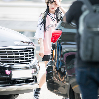 170424 인천공항 출국 러블리즈 지애 1