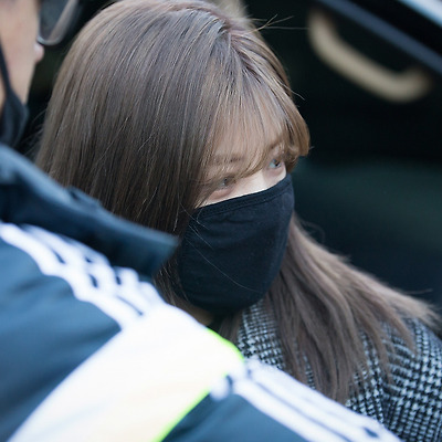 151225 뮤직뱅크 출근길 에이핑크 초롱 남주