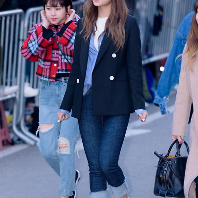 170224 뮤직뱅크 출근길 트와이스 직찍 by 스피넬