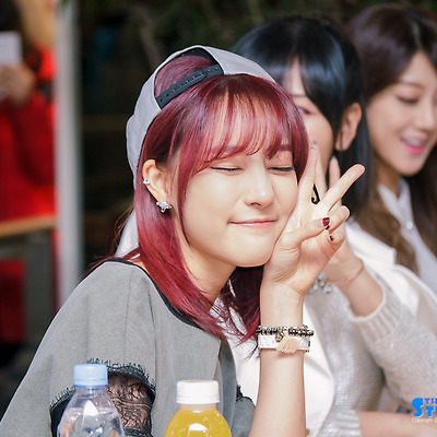 140209 김포공항 레인보우 블랙 팬싸인회 고우리 직찍 by 스피넬