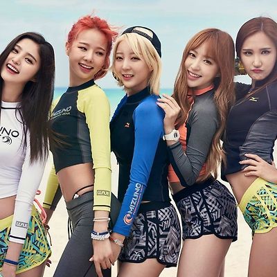 EXID LE 미즈노 래쉬가드 고화질 화보 6장
