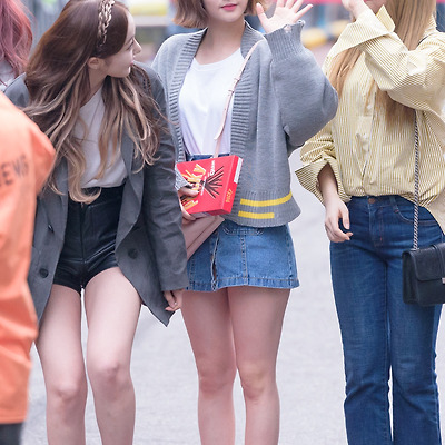 170331 뮤직뱅크 출근길 여자친구 신비 예린 직찍 by 스피넬