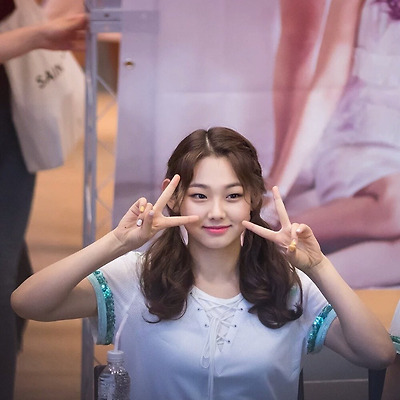 코엑스 팬싸인회 구구단 강미나 직찍