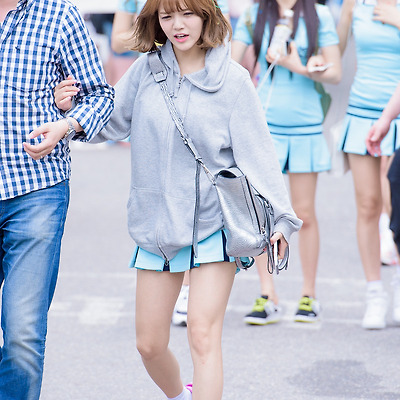 150717 뮤직뱅크 퇴근길 AOA 직찍 by 스피넬