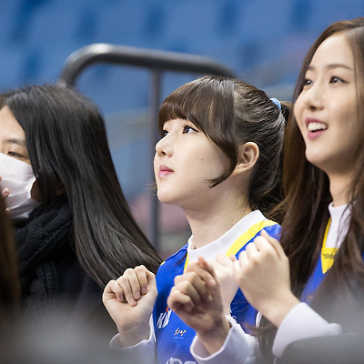 [PHOTO] 150218 KCC 프로농구 삼성 썬더스 VS SK나이츠 - 여자친구 Part.1 by Girls Grapher