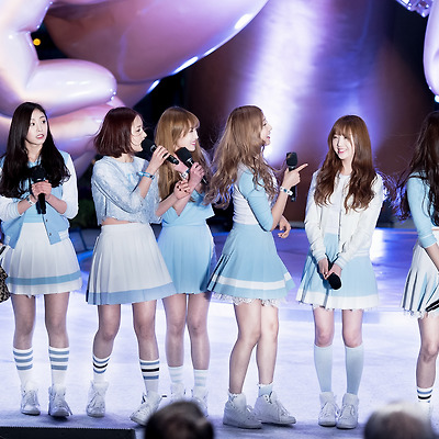 160415 러블리즈 강남스타일 랜드마크 조형물 제막식
