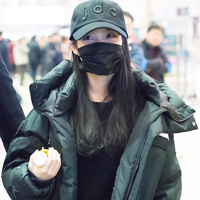 [160203] 인천공항 입국 아이유 직찍 by 달빛마차
