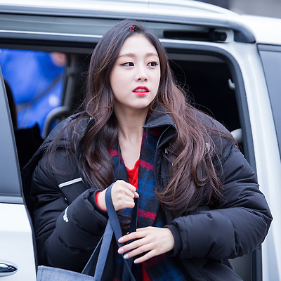 161223 뮤직뱅크 출근길 러블리즈 지수 미주