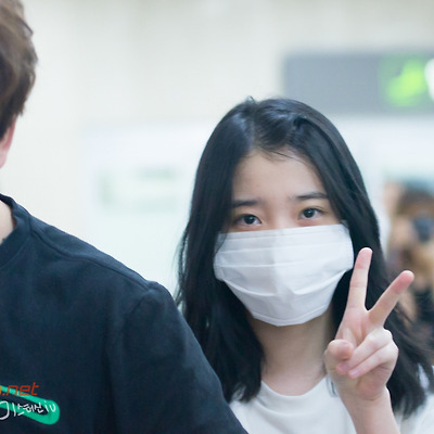 140721 아이유 입국 by 미스터신iu