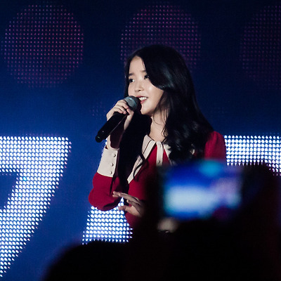 141017 롯데카드 MOOV콘서트 아이유 직찍 첫번째