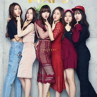 여자친구 맵스 고화질 화보 7장