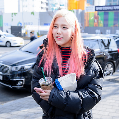 160131 안녕하세요 출근길 - AOA 혜정, 찬미