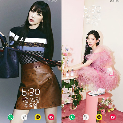 소녀시대 태연 W코리아 + 퍼스트룩 폰 배경화면 & 잠금화면 57장 (갤럭시 노트8, 노트9, S8, S9)