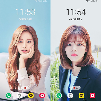 트와이스 트둥엔터테인먼트 폰 배경화면 & 잠금화면 19장 (갤럭시 노트8, 노트9, S8, S9)