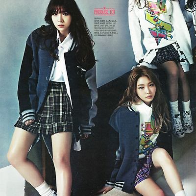 [Produce101  김나영 김세정 강미나] 퍼스트룩(1st Look) Vol.108 "Pick You Up!" Scan File