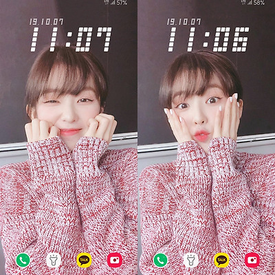 레드벨벳 아이린 인스타 셀카 폰 배경화면 & 잠금화면 56장 (갤럭시 노트8, 노트9, S8, S9)
