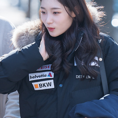 다이아 (DIA), 정채연: 2018 평창 동계올림픽대회 성화봉송 in 부산