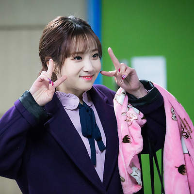 180122 아육대 퇴근길 러블리즈 지애