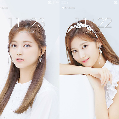트와이스 사나 미나 쯔위 정연 채영 일본 프로필 폰 배경화면 & 잠금화면 20장