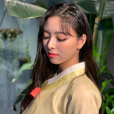 신유나 추석 한복