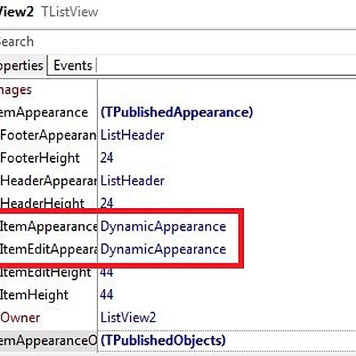 ListView의 DynamicAppearance로 List에 Image 넣기