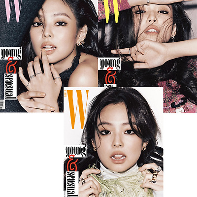 [더블유 코리아 제니] W KOREA 2018년 11월호 블랙핑크 제니 표지(3종)