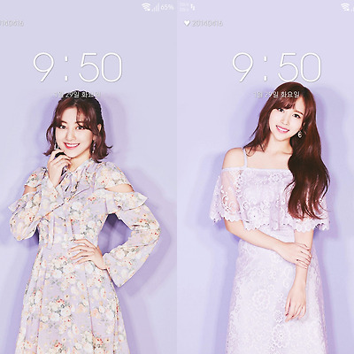 트와이스 TWICE2 지효 미나 다현 채영 쯔위 폰 배경화면 & 잠금화면 15장