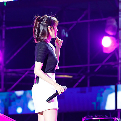 170728 보령 머드축제 축하공연 아이유 직찍 마지막