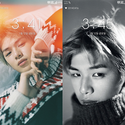 워너원 강다니엘 GQ 화보 폰 배경화면 & 잠금화면