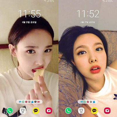 트와이스 나연 동영상 라이브 배경화면 4개 공유