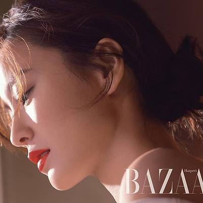 우아함이란 이런 거다 싶은 윰블리 정유미, 하퍼스 바자 5월호