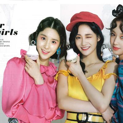 [이달의소녀 희진, 프리스틴 주결경, 우주소녀 성소] AVAJAR(에이바자르) X ELLE(엘르) "Sugar girls" Scan File
