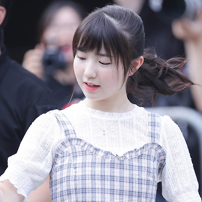 180805 혼다 히토미 - 프로듀스48 출근길