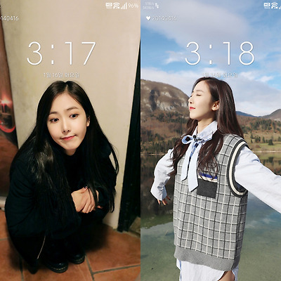 여자친구 신비 여행 리얼리티 폰 배경화면 & 잠금화면