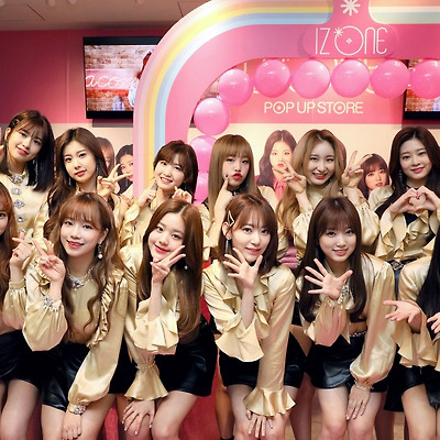 아이즈원 시부야109 아이즈원 팝업 스토어 방문 고화질 사진 8장