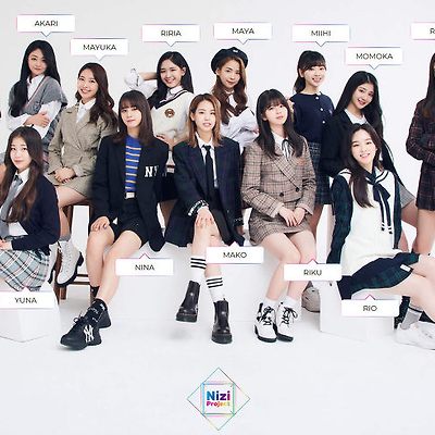 [니지 프로젝트 시즌2] Nizi Project Part 2 연습생 프로필 사진 공개(Nizi 練習生の写真公開)