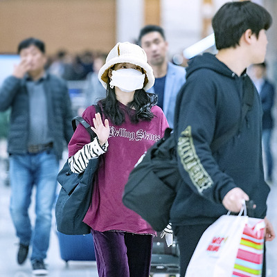 [181209] 인천공항 입국 아이유 직찍 by 달빛마차