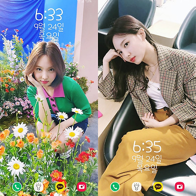 트와이스 나연 비하인드 셀카 폰 배경화면 & 잠금화면 63장 (갤럭시 노트8, 노트9, S8, S9)