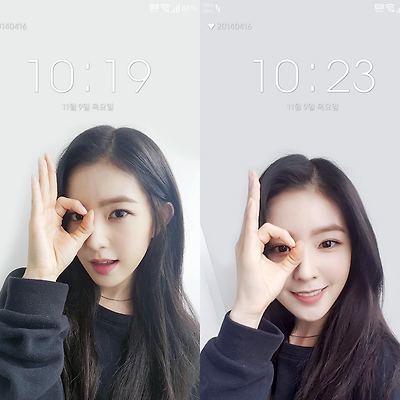 레드벨벳 아이린 피카부 셀카 폰 배경화면 & 잠금화면