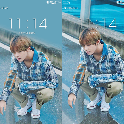 방탄소년단 뷔 (태형) LOVE YOURSELF 폰 배경화면 & 잠금화면