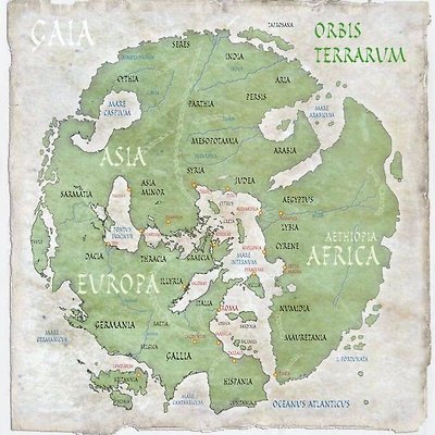 세계의 고대지도 & 민족이름의 어원