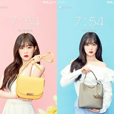 레드벨벳 아이린 헤지스 액세서리 폰 배경화면 & 잠금화면