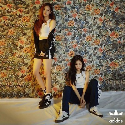 블랙핑크 제니, 지수, 제니, 로제, 리사 아디다스 화보